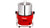 Ponmani Power Plus - 3Ltr Tilting Wet Grinder, 225W Copper Motor, Red