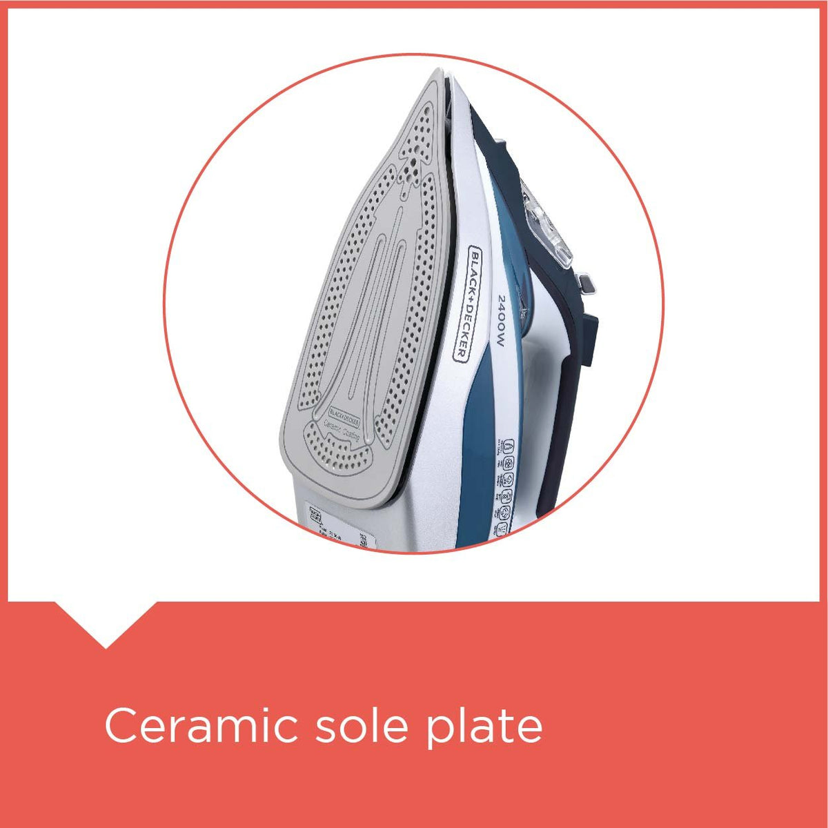 Black + Decker BD BXIR2401IN 2400-Watt Steam Iron