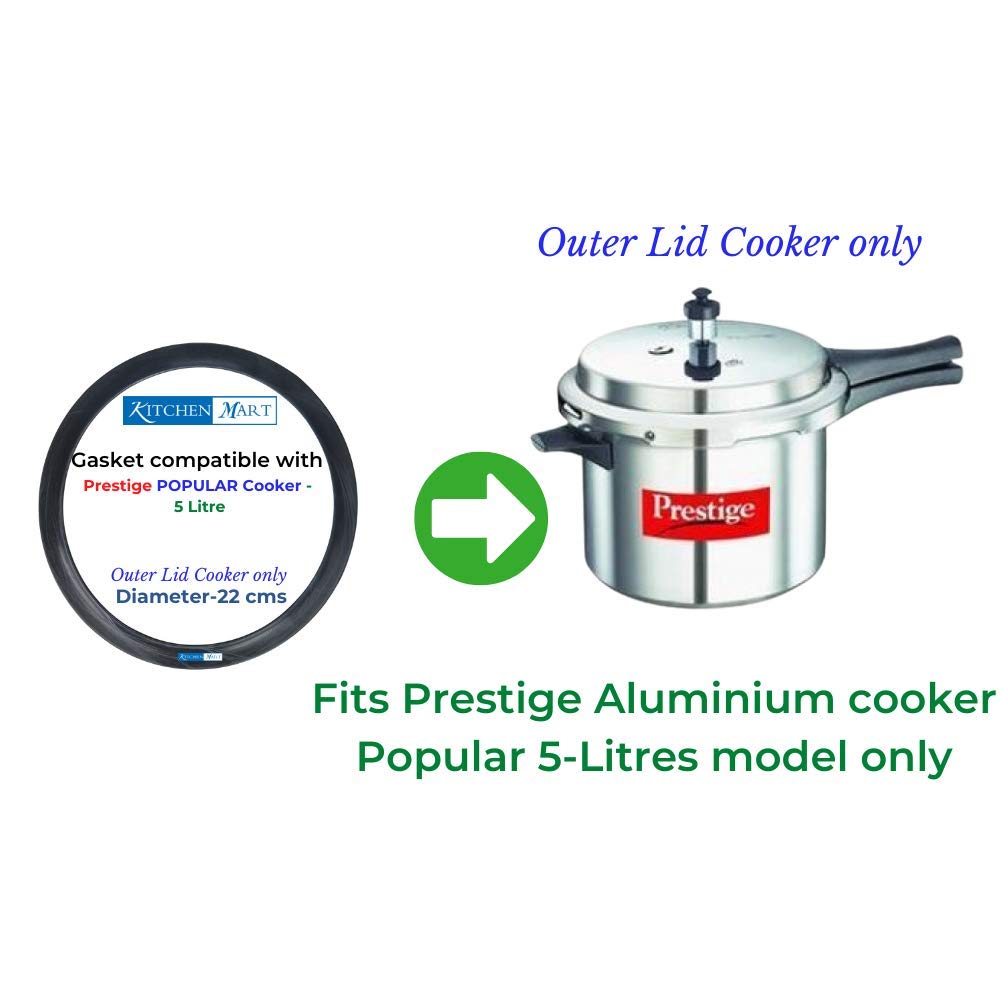Prestige Popular Aluminium Pressure cooker Gasket (Outer Lid)