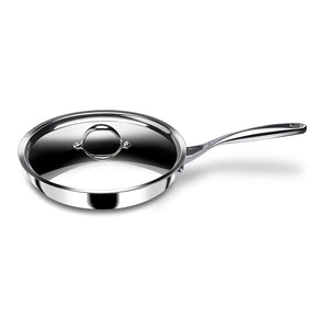STAHL TRIPLY STAINLESS STEEL ARTISAN HYBRID Frypan WITH LID (NON-STICK)