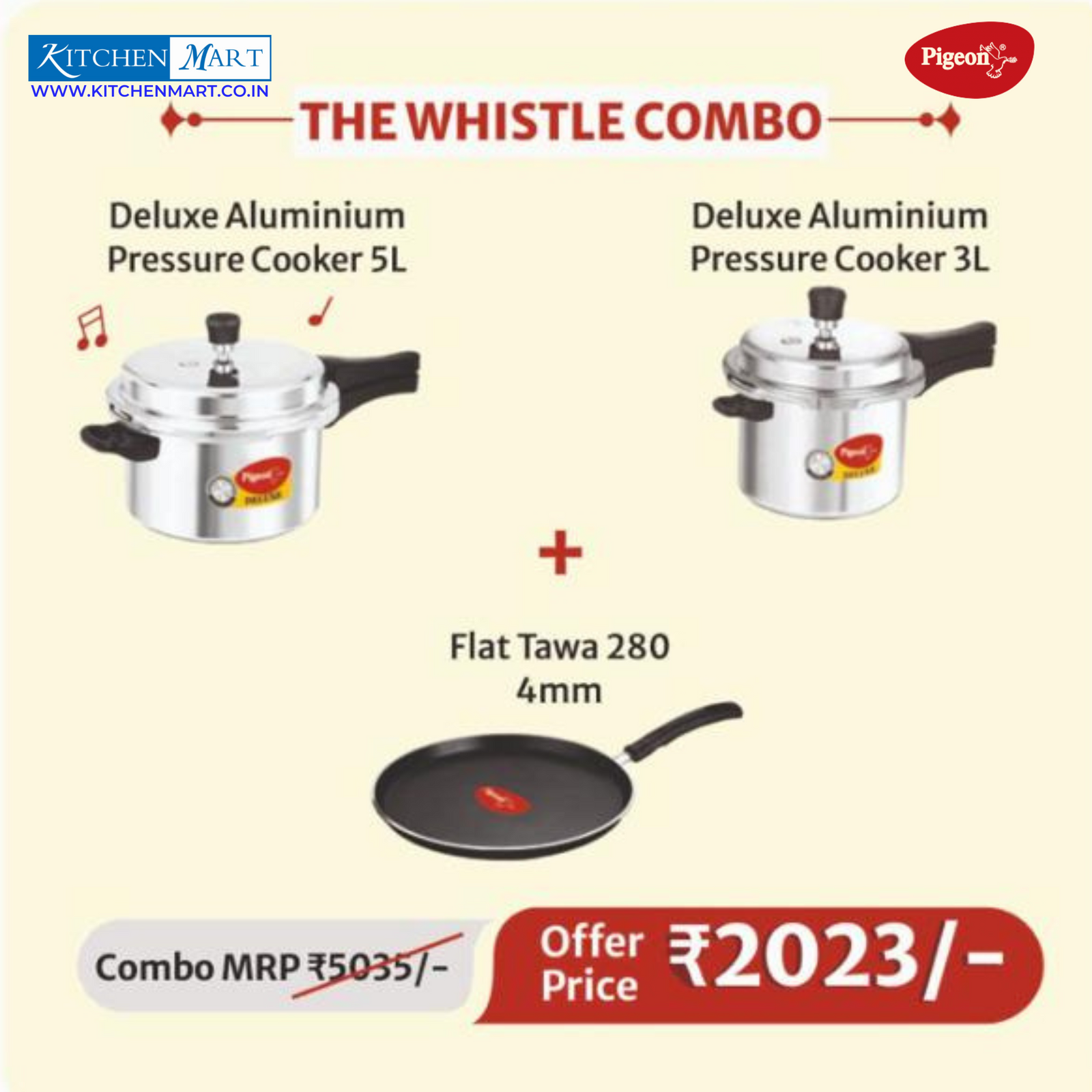 Pigeon 2023 Great Combo Offers Sale KITCHEN MART