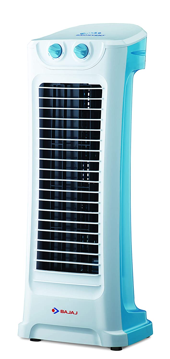 Bajaj Snowvent Blue-Turquoise Tower Fan