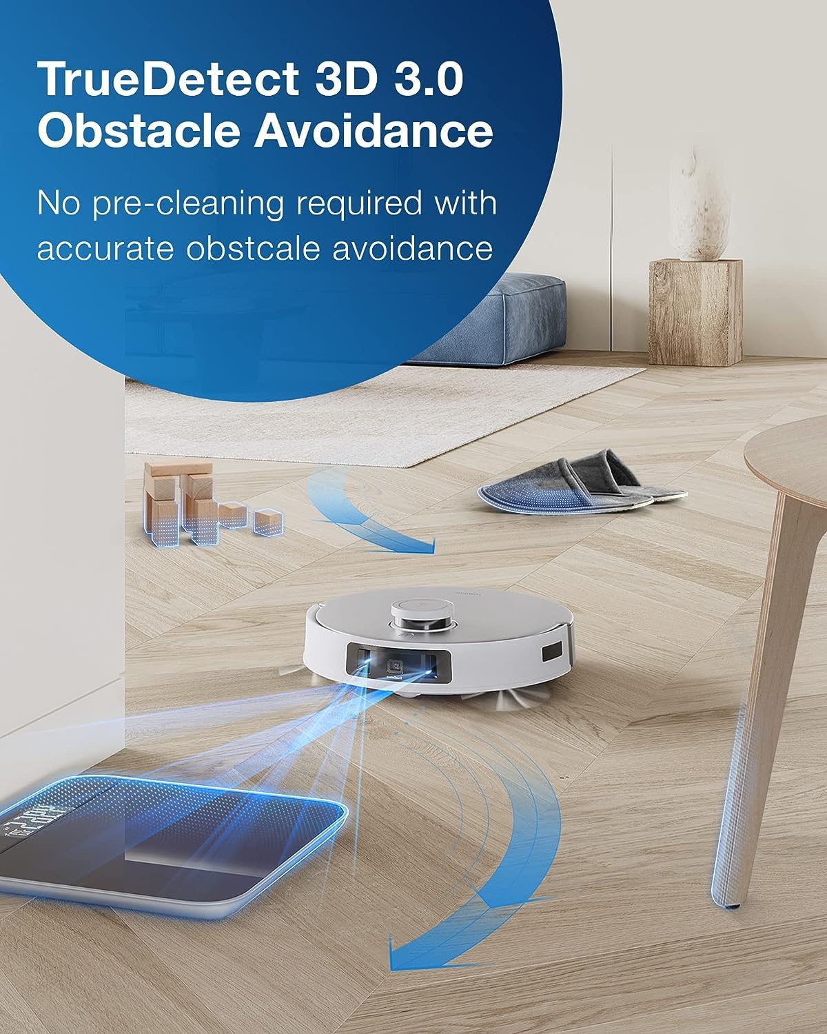 ECOVACS DEEBOT T20 Omni 2-in-1 Flagship Robotic Vacuum Cleaner, 2023 New Launch, Most Powerful Suction Ever 6000 Pa, All-in-One Omni Station, Advanced AIVI 3D and TrueMapping 2.0 Technology