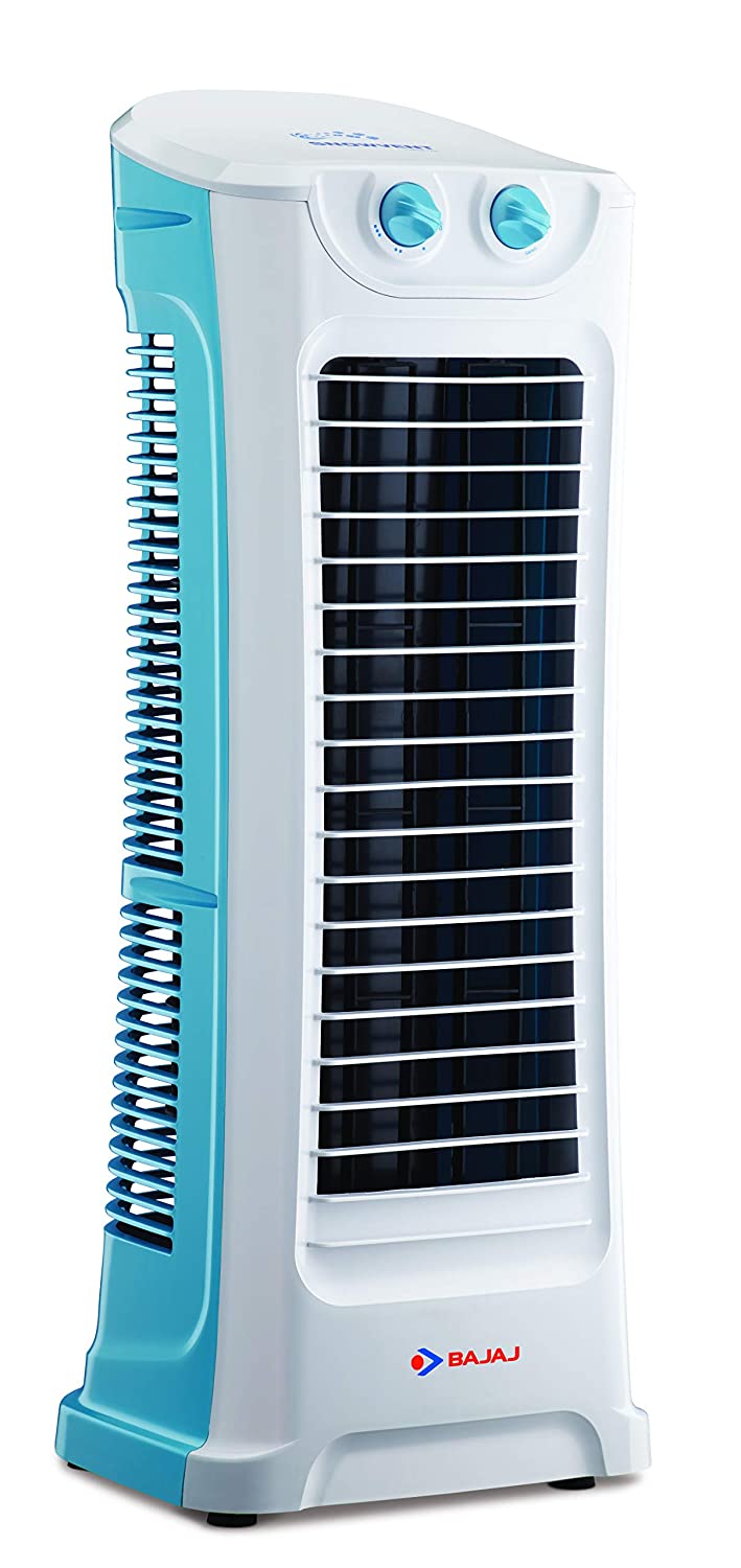 Bajaj Snowvent Blue-Turquoise Tower Fan