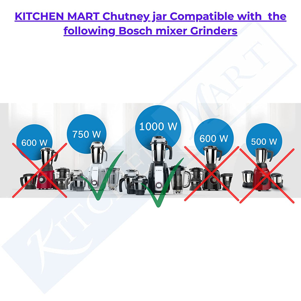 REPLACEMENT Bosch Mixer JARS SUITABLE FOR Bosch MIXER GRINDER