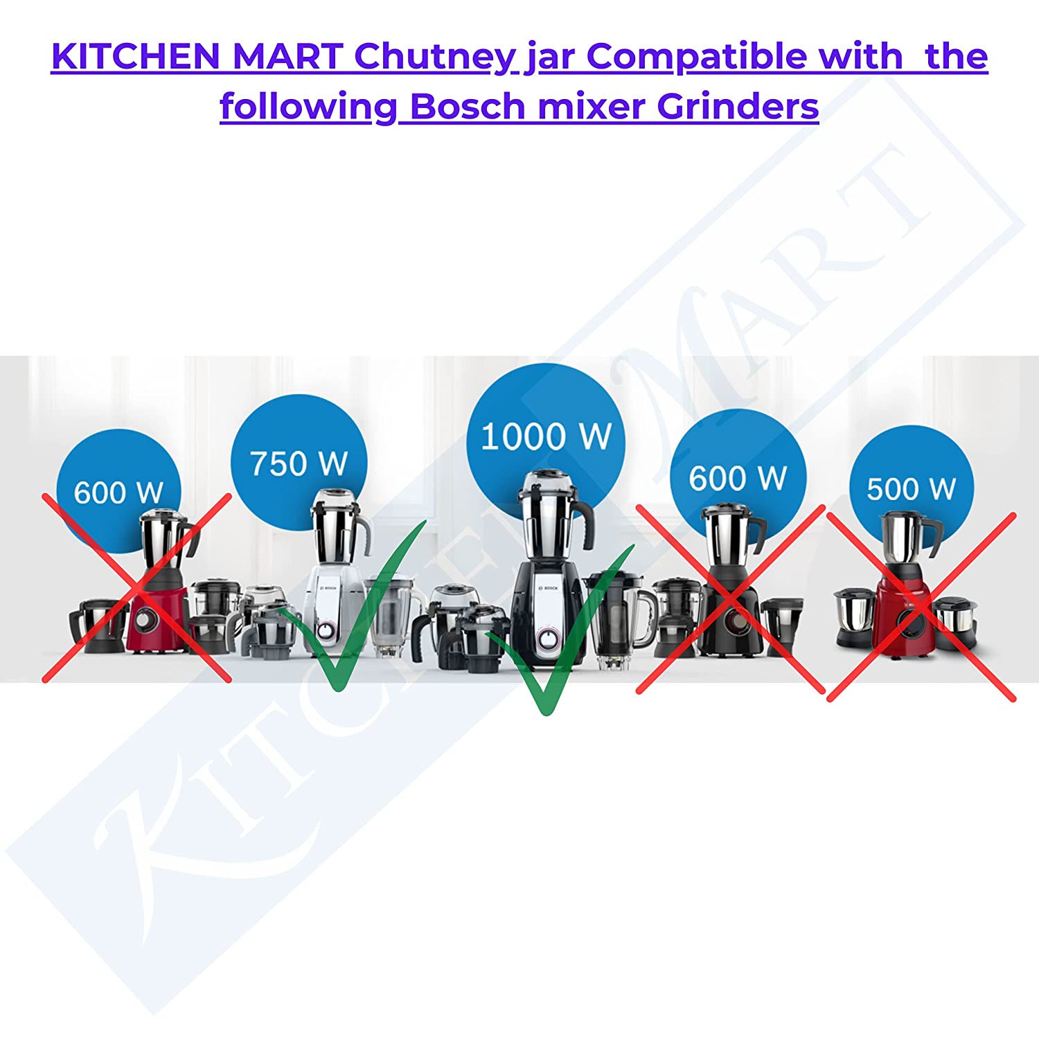 REPLACEMENT Bosch Mixer JARS SUITABLE FOR Bosch MIXER GRINDER