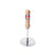 Embassy Stainless Steel Vegetable/Potato/Pav Bhaji Masher with Wooden Handle, Size 3, Pack of 1, 8.5 cms