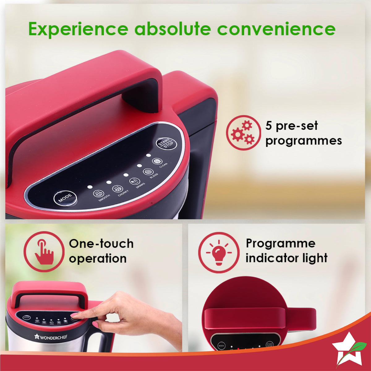 5-Function Automatic Soup Maker – Wonderchef India