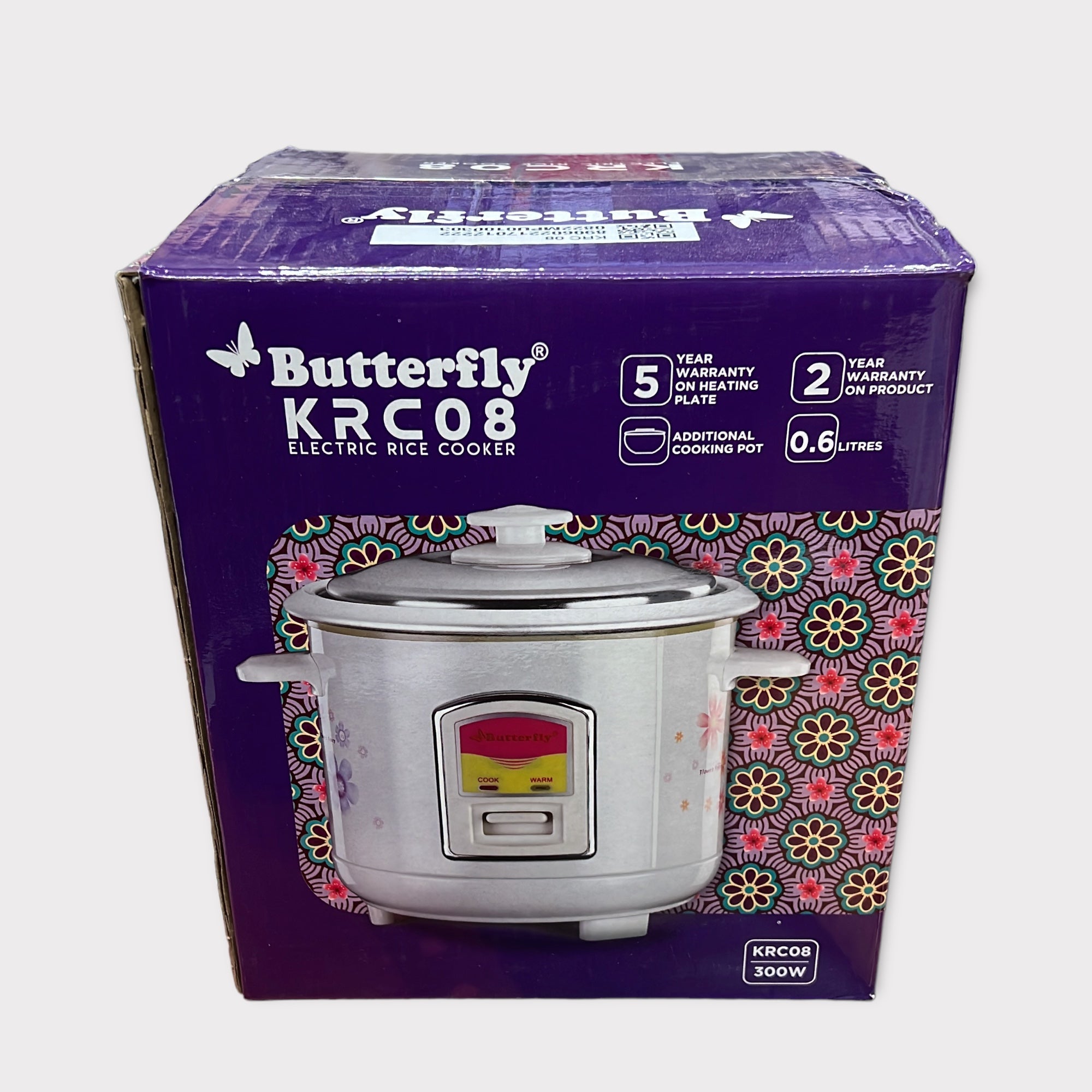 Butterfly Electric Rice cooker KRC08 600ml