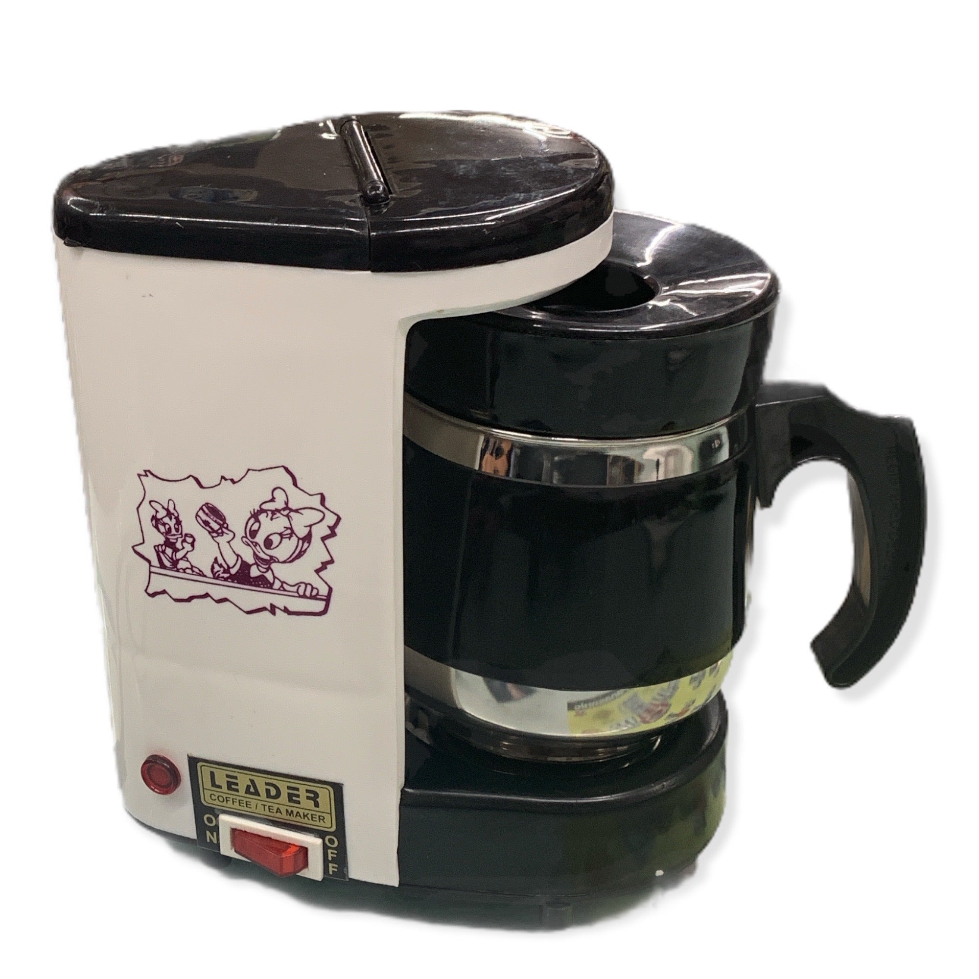 Leader Electric Coffee Maker 110 Volts with small mesh and big mesh