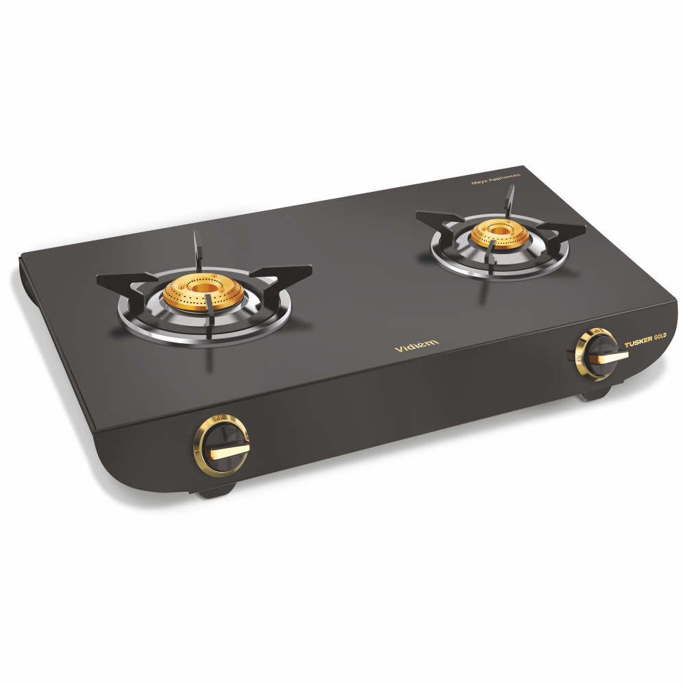 Vidiem TUSKER GOLD 2 Burner Gas Stove