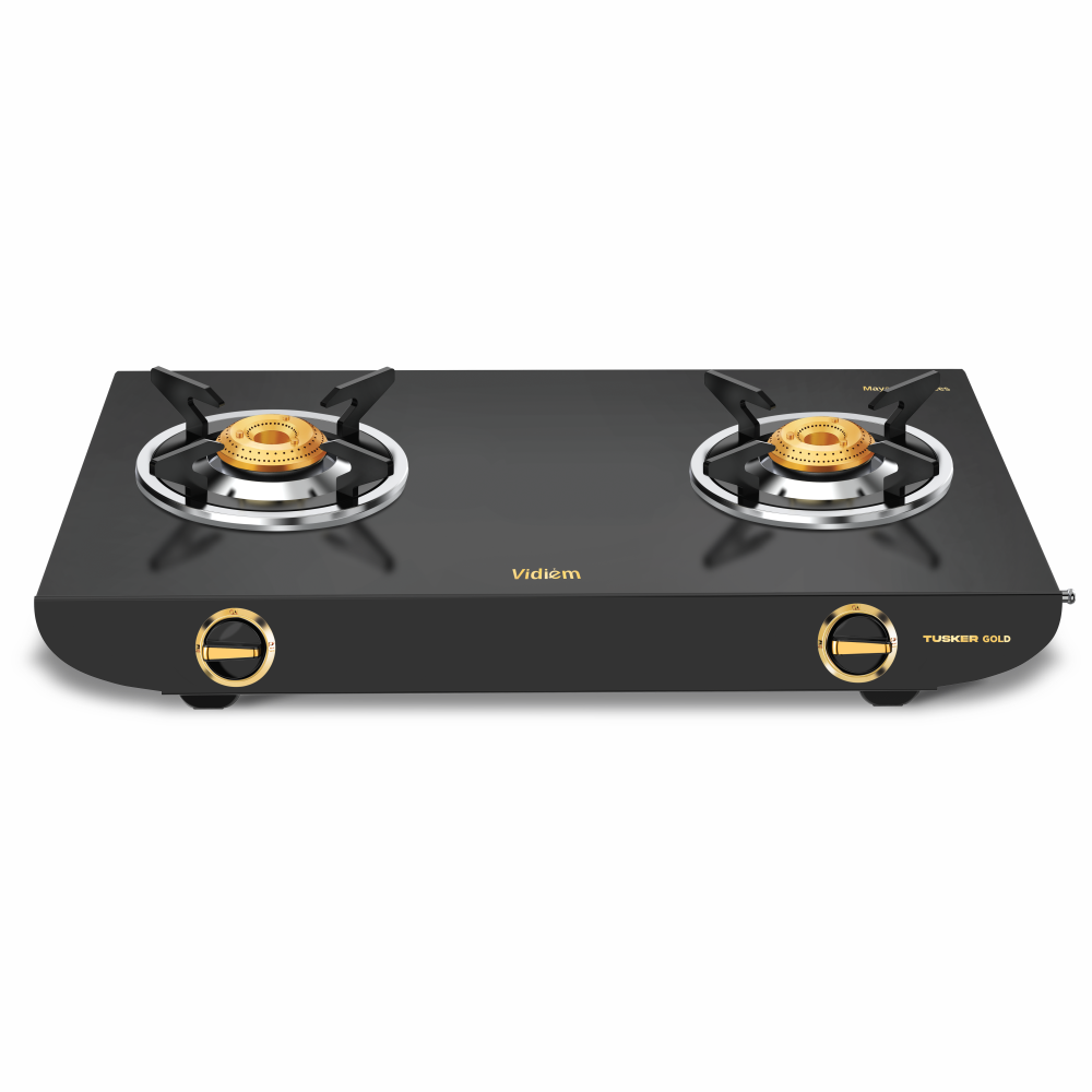 Vidiem TUSKER GOLD 2 Burner Gas Stove