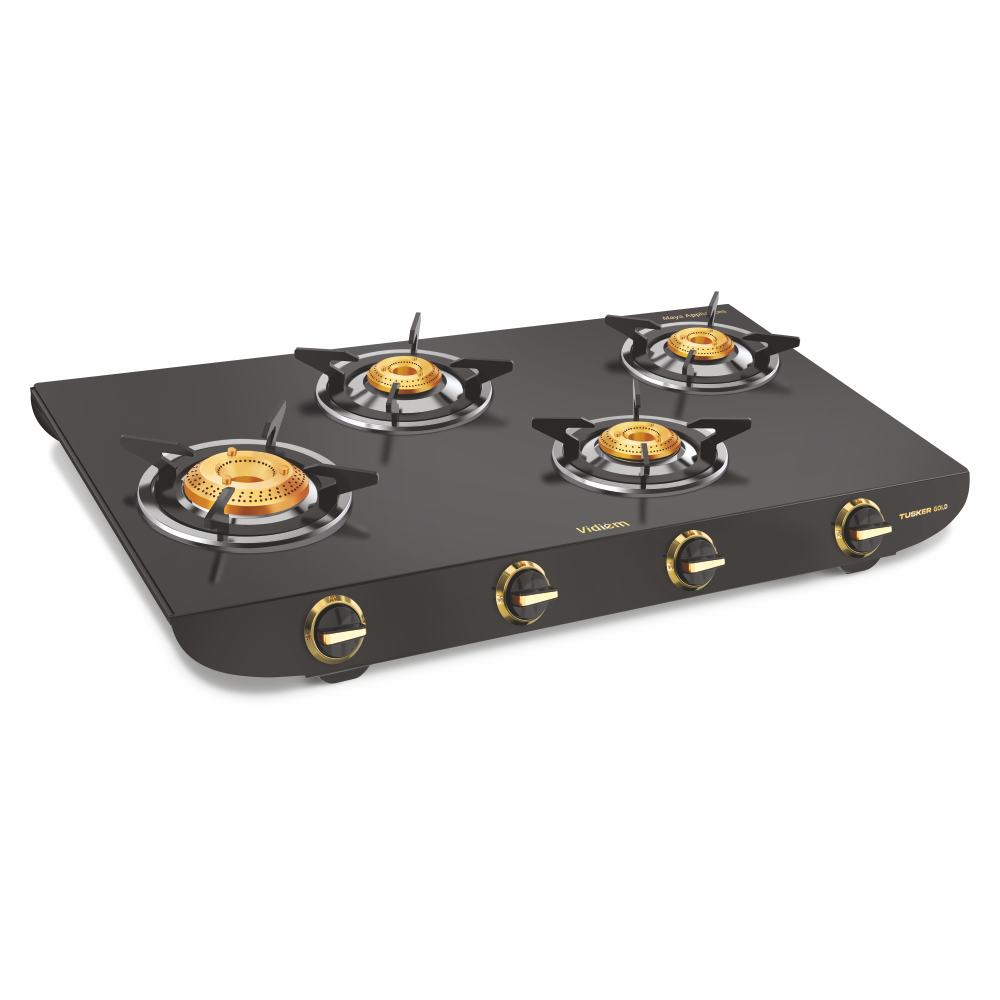 Vidiem TUSKER GOLD 4 Burner Gas Stove ZZ