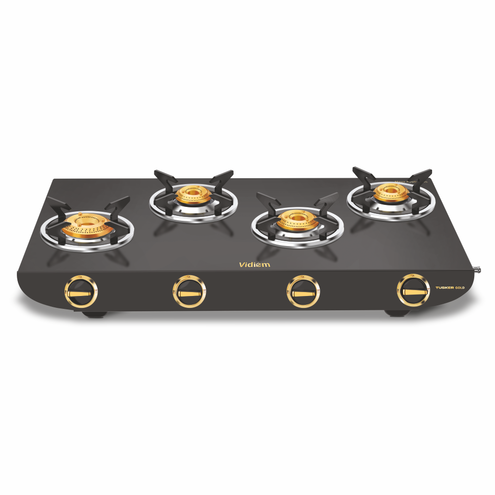 Vidiem TUSKER GOLD 4 Burner Gas Stove ZZ