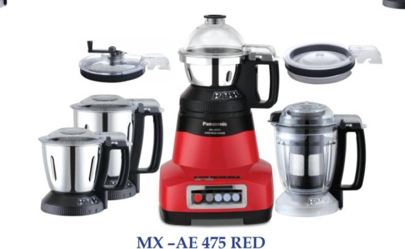 PANASONIC MONSTER MIXER GRINDER 750 WATTS, 4 JARS, MX-AE475