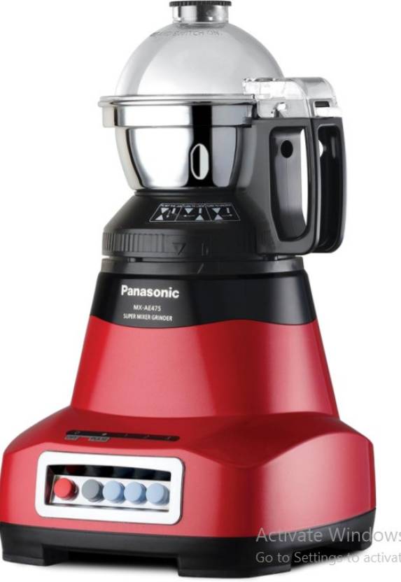 PANASONIC MONSTER MIXER GRINDER 750 WATTS, 4 JARS, MX-AE475