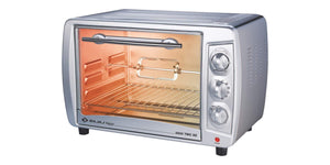 Bajaj 3500 TMCSS 35-Litre Oven Toaster Grill (Silver) - KITCHEN MART