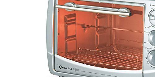 Bajaj Majesty 2800 TMCSS 28-Litre Oven Toaster Grill (Silver) - KITCHEN MART