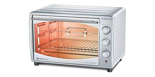 Bajaj Majesty 4500 TMCSS 45-Litre Oven Toaster Grill (Silver) - KITCHEN MART