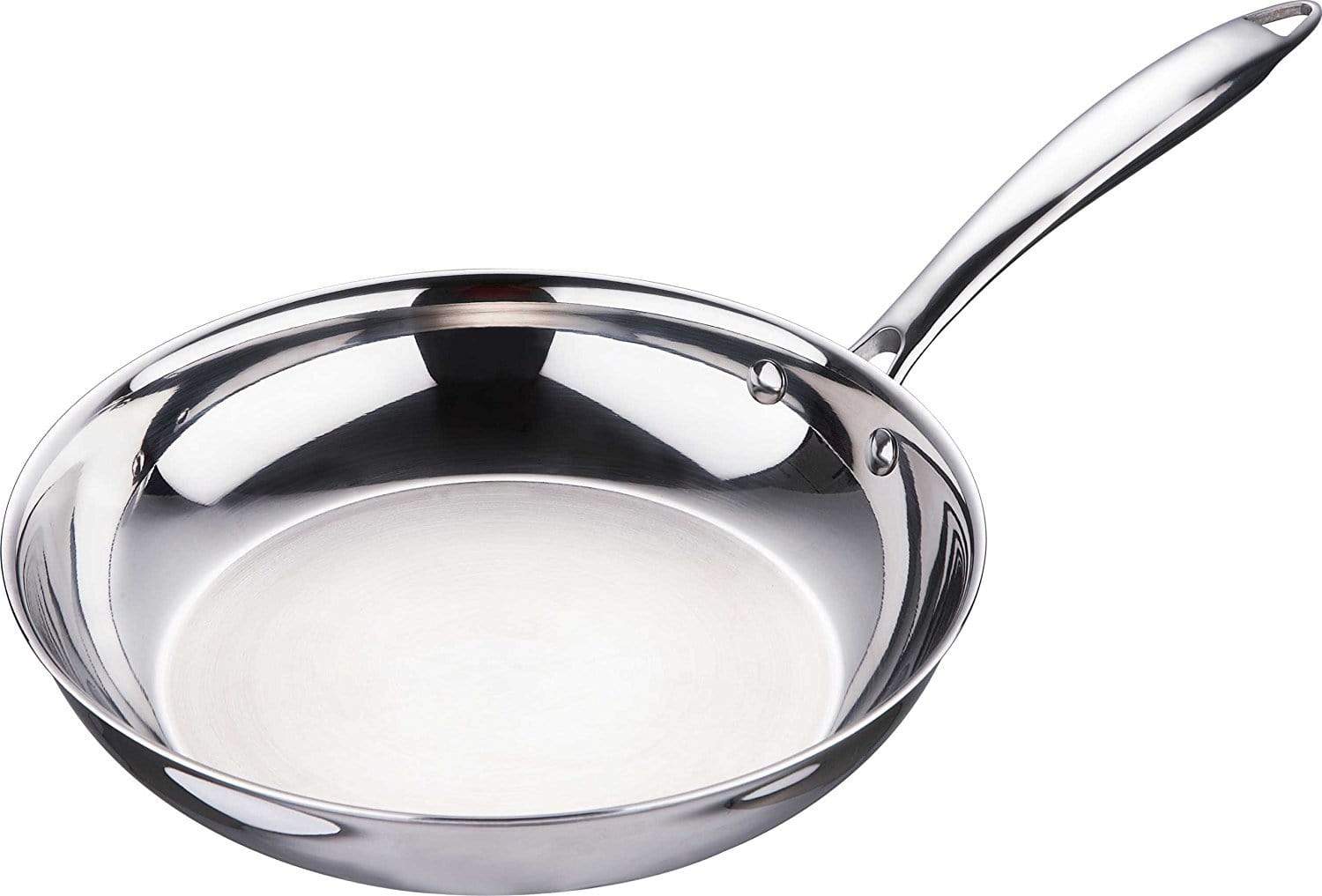 Bergner Argent Triply Stainless Steel Frypan - KITCHEN MART