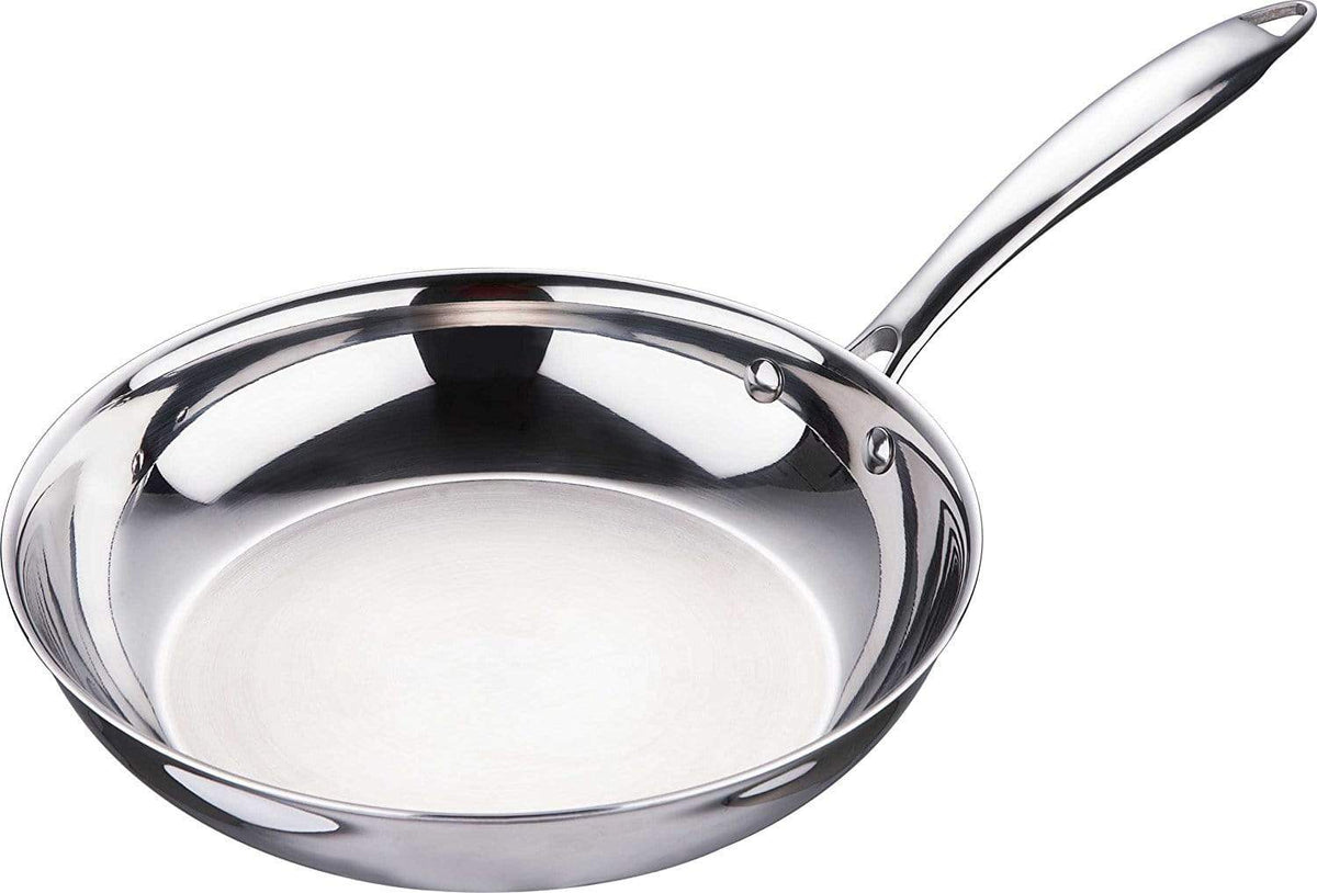 Bergner Argent Triply Stainless Steel Frypan - KITCHEN MART