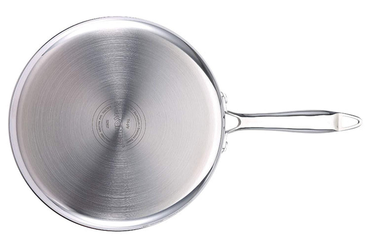 Bergner Argent Triply Stainless Steel SautePan - KITCHEN MART