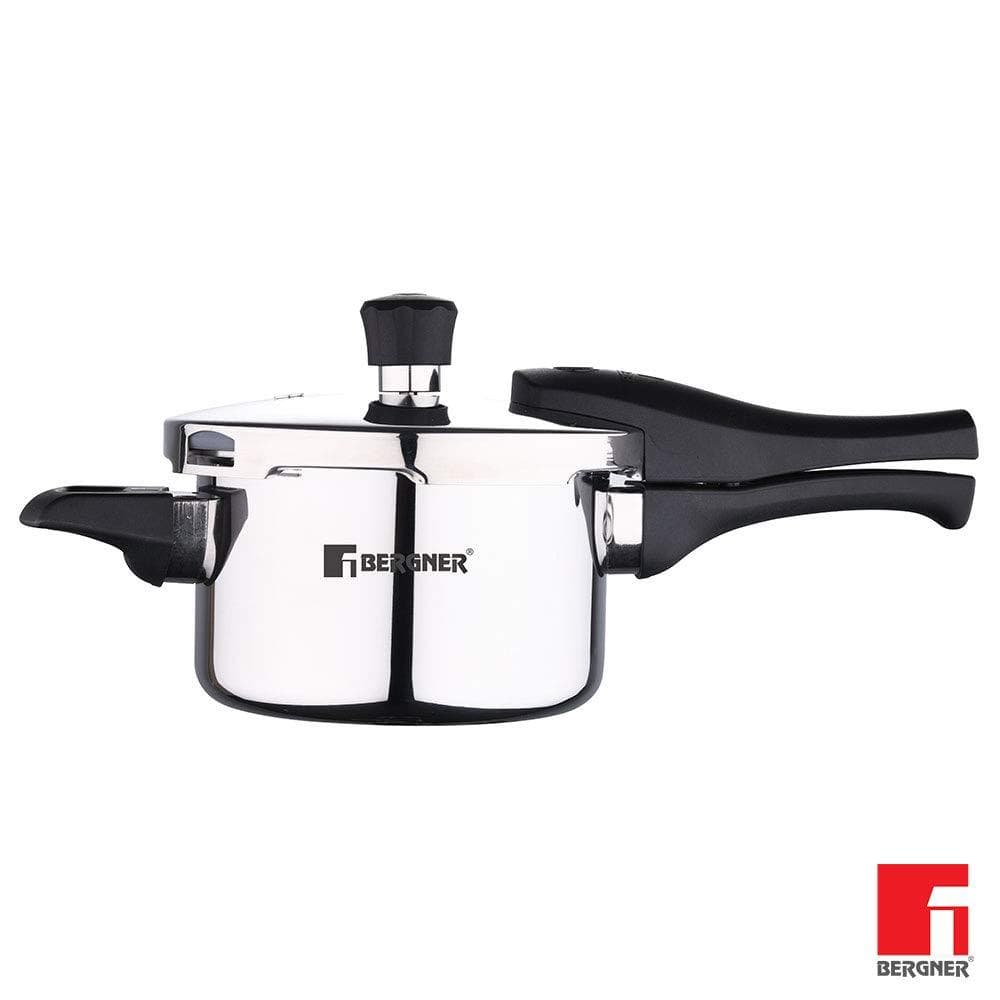 Bergner Triply Pressure Cooker Argent Elements - KITCHEN MART