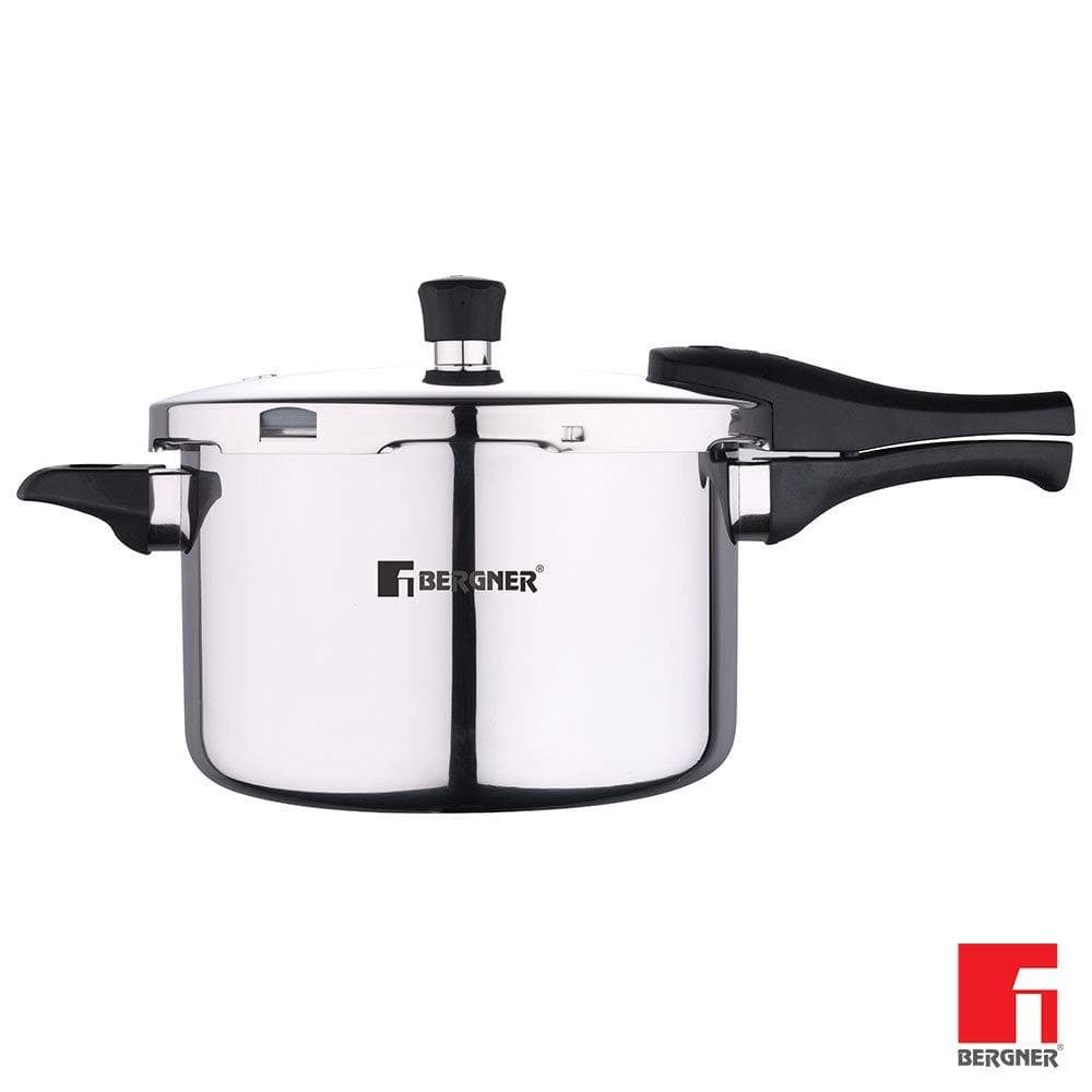Bergner Triply Pressure Cooker Argent Elements - KITCHEN MART