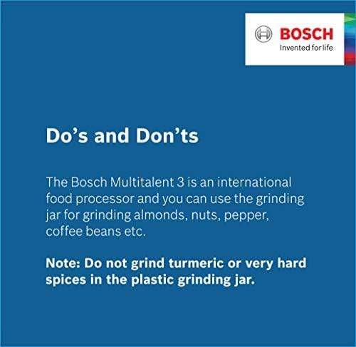 Bosch Lifestyle MCM3501M 800-Watt Food Processor (Black) - KITCHEN MART