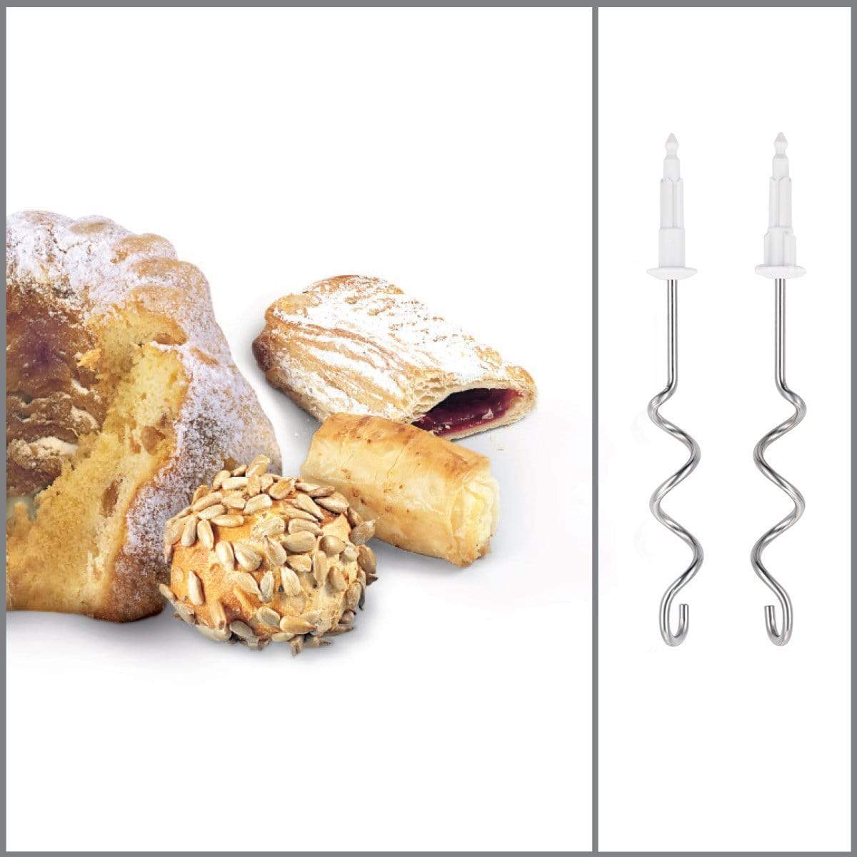 Bosch MFQ3520 350-Watt Hand Mixer (White) - KITCHEN MART