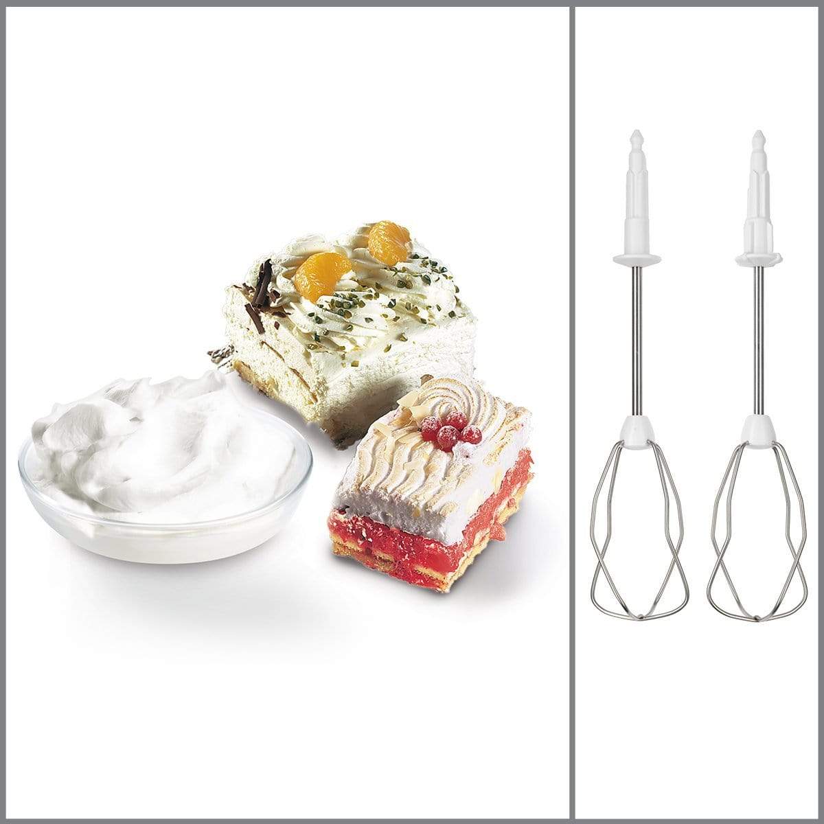 Bosch MFQ3520 350-Watt Hand Mixer (White) - KITCHEN MART