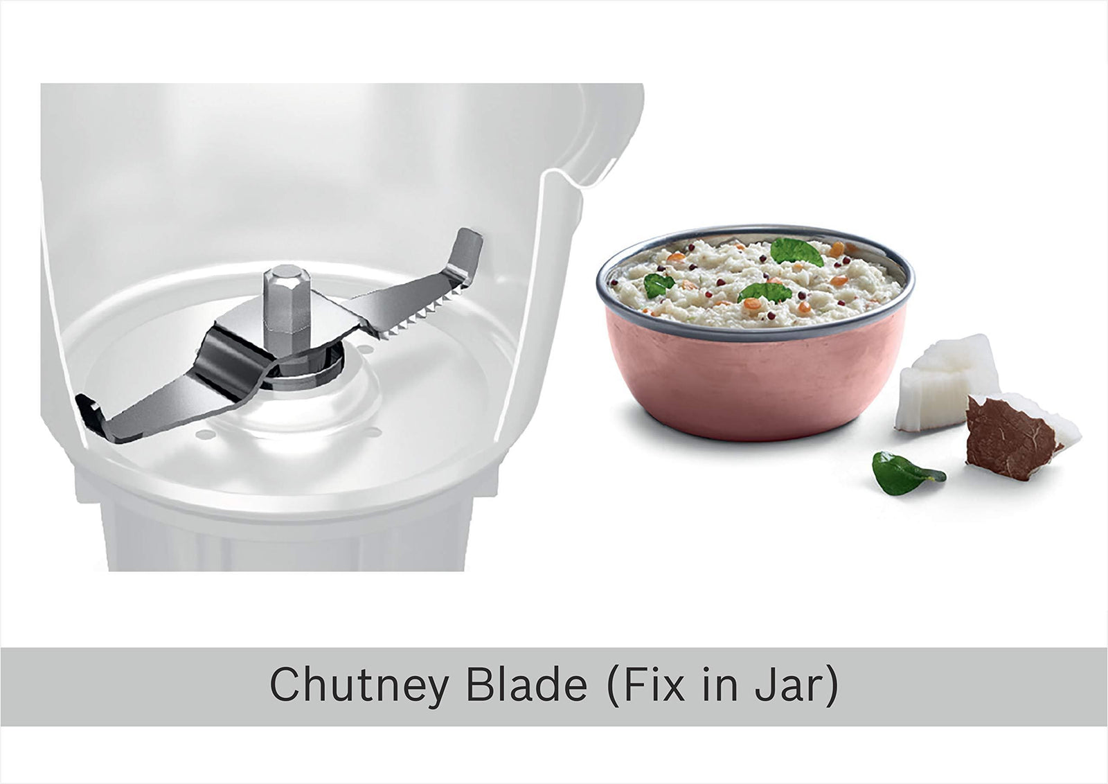 Bosch TrueMixx Joy Mixer Grinder 500 Watt, 3 Jars - MGM2130WIN - KITCHEN MART