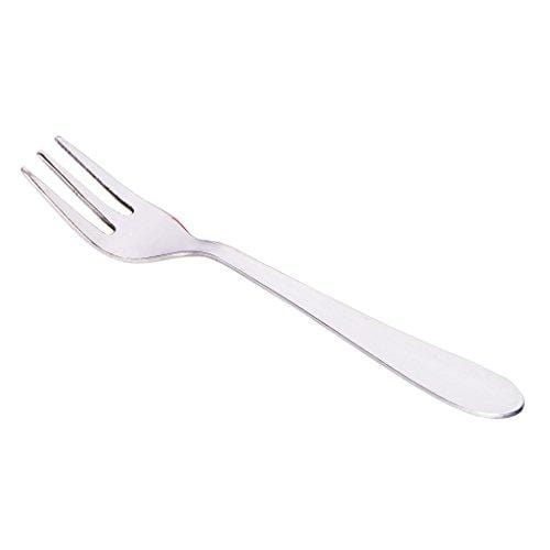 Classic by Embassy Coffee/Fruit Fork, Set of 12, Stainless Steel, 11.5 cm (Sigma, 17 Gauge) - KITCHEN MART