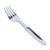 Classic by Embassy Dessert Fork, Pack of 12, Stainless Steel, 17.8 cm (Nova, 17 Gauge) - KITCHEN MART
