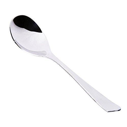 Classic by Embassy Dessert Spoon, Set of 12, Stainless Steel, 18 cm (Monalisa, 14 Gauge) - KITCHEN MART