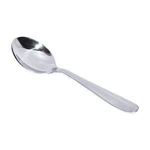 Classic by Embassy Tea Spoon, Pack of 12, Stainless Steel, 12.9 cm (Ajanta, 14 Gauge) - KITCHEN MART