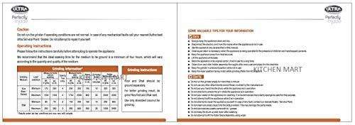 Elgi Ultra Grind Plus Gold 2-Litre Table Top Wet Grinder 110volts with Atta Kneader (For use in USA and Canada only) with Kitchen Mart Paniyarakal 7 Pits - KITCHEN MART