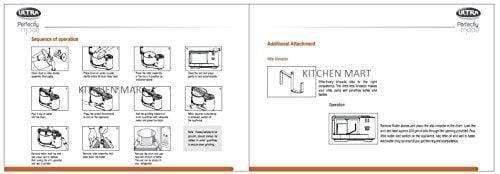 Elgi Ultra Grind Plus Gold 2-Litre Table Top Wet Grinder 110volts with Atta Kneader (For use in USA and Canada only) with Kitchen Mart Paniyarakal 7 Pits - KITCHEN MART