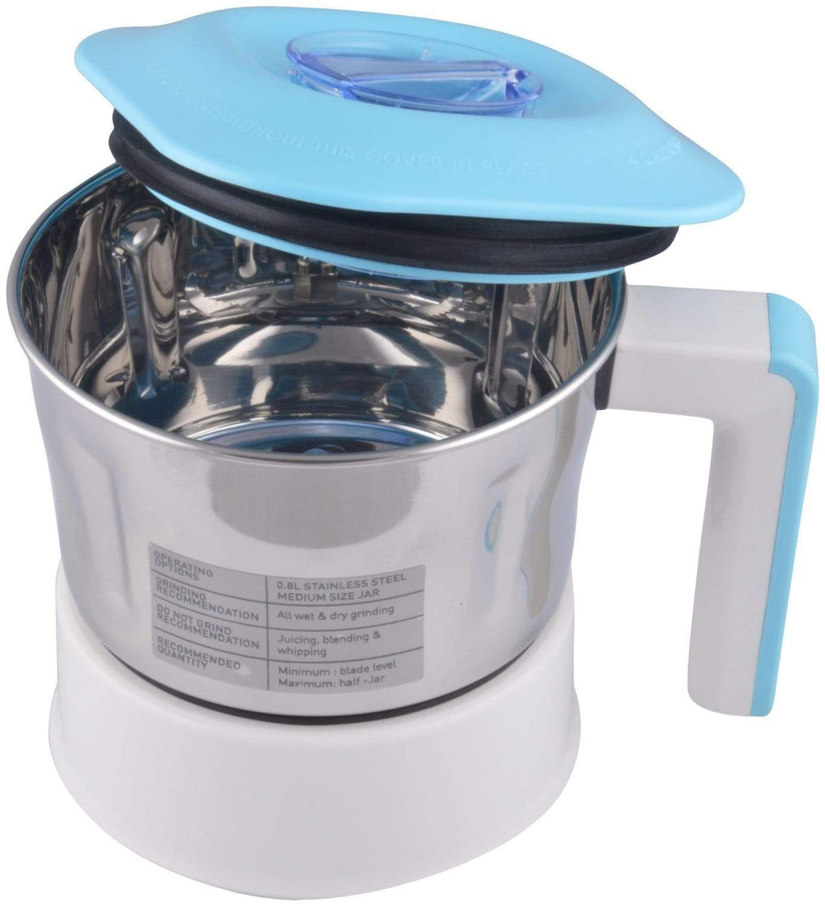 Elgi Ultra Vario+  750-Watt Mixer Grinder (Pastel Blue) - KITCHEN MART