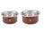 Embassy Aluminium Hammered-Tone (Colour) Tope, Set of 2 (Sizes 12 & 13) - 1750 & 2200 ml - KITCHEN MART