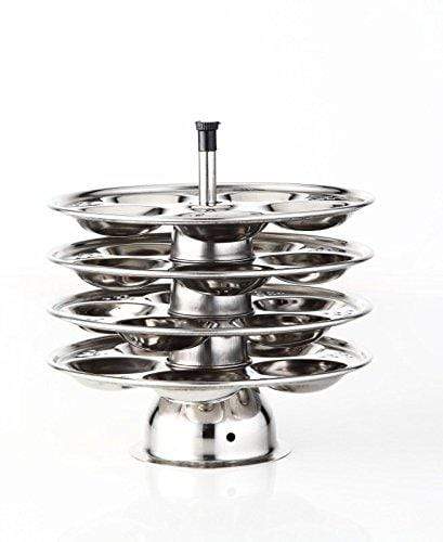 Embassy Baby Idli Stand, 4 Plates - 20 Idlis (Stainless Steel) - KITCHEN MART