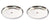 Embassy Brunch Dinner Plate, Size 5, 28.6 cms (Pack of 2, Stainless Steel) - KITCHEN MART