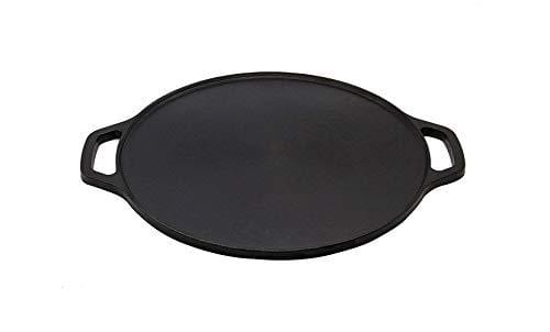 Embassy Cast Iron Flat Dosa/Roti Tawa/Griddle, Pre-Seasoned Cookware, 12 Inches / 30 Cms (Machine Polished)