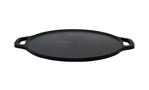 Embassy Cast Iron Flat Dosa/Roti Tawa/Griddle, Pre-Seasoned Cookware, 12 Inches / 30 Cms (Machine Polished)