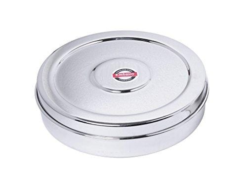 Embassy Chapati Box Sleek (1650 ml; Size 13) - Multipurpose Stainless Steel Container - KITCHEN MART