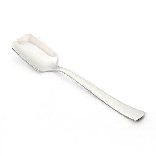 Embassy (Classic by Embassy) Ice-Cream Spoon, Pack of 6, Stainless Steel, 14 cm (Impress, 14 Gauge) - KITCHEN MART