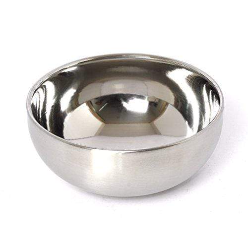 Embassy Soup Bowl Deluxe, Size 1, 250 ml, 9.2 cms (Pack of 6, Stainless Steel) - KITCHEN MART