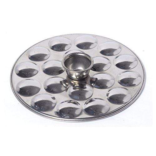 Embassy Stainless Steel Mini Idli Plate, 1-Piece, 18 Idlis / Plate - KITCHEN MART