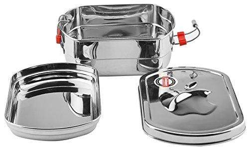 Embassy Stainless Steel Multi-Purpose Storage Container, 350 Ml; Size 1 - KITCHEN MART