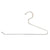 Embassy Stainless Steel Rust-Proof Saree/Trouser Hangers, Pack of 6-36x19 cms - KITCHEN MART